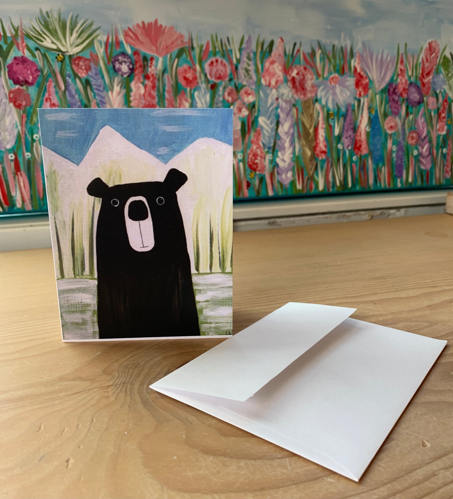 “Whistler Black Bear” greeting card