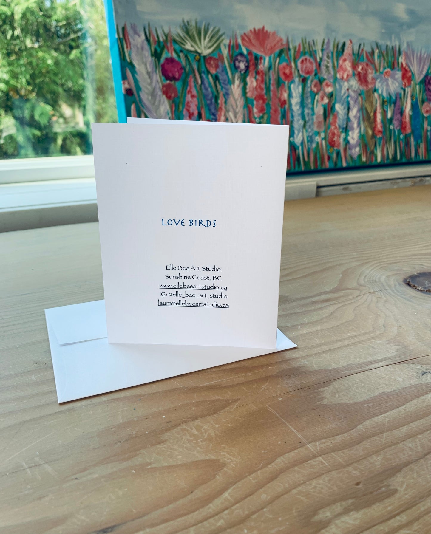 Greeting card “Love Birds”