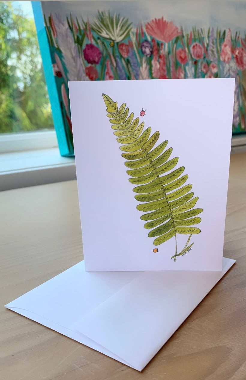 “Royal Fern Botanical” greeting card