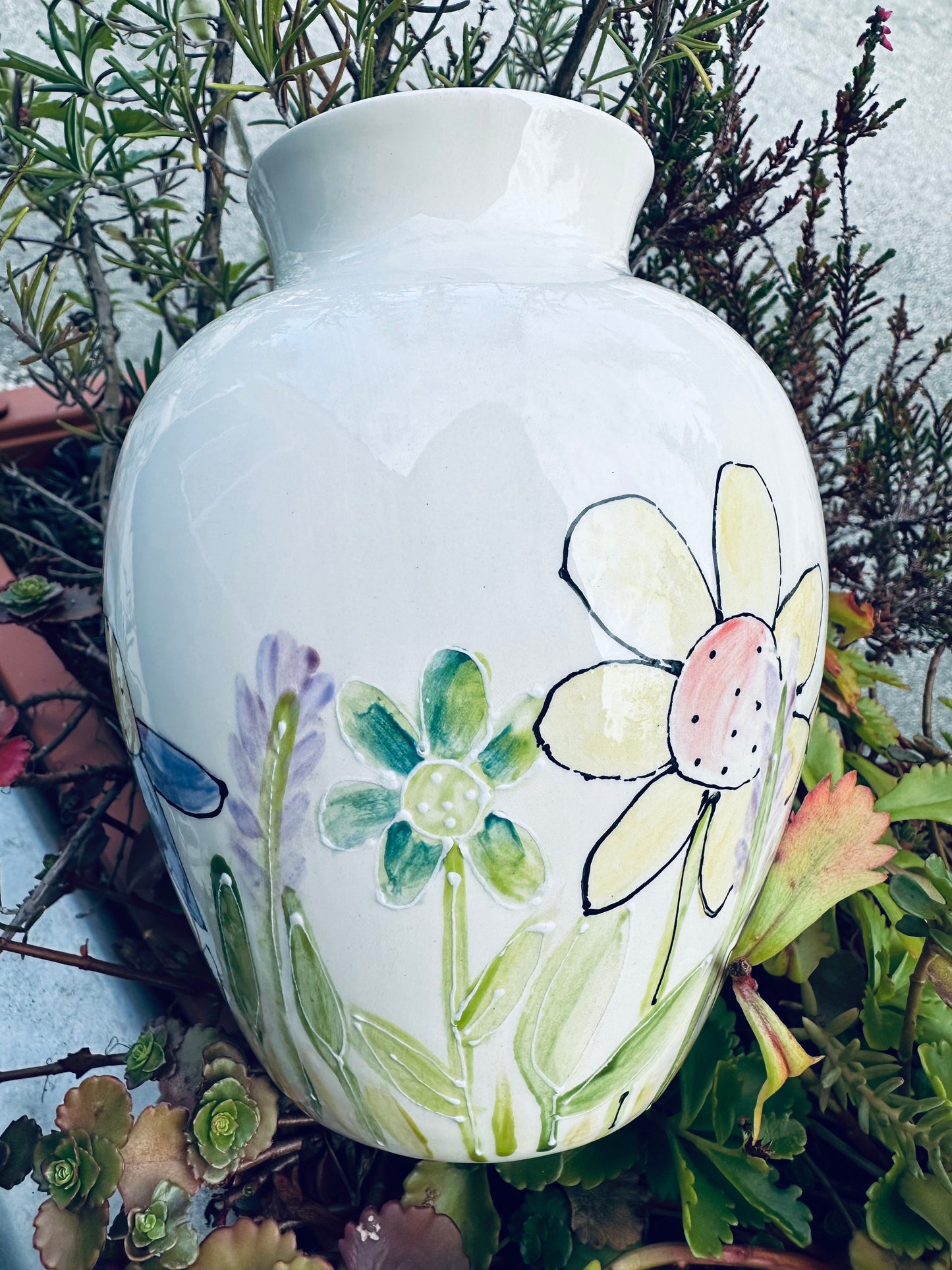 Thinking of You Wildflower vase