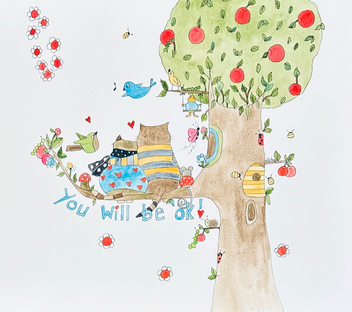 You will be ok greeting card