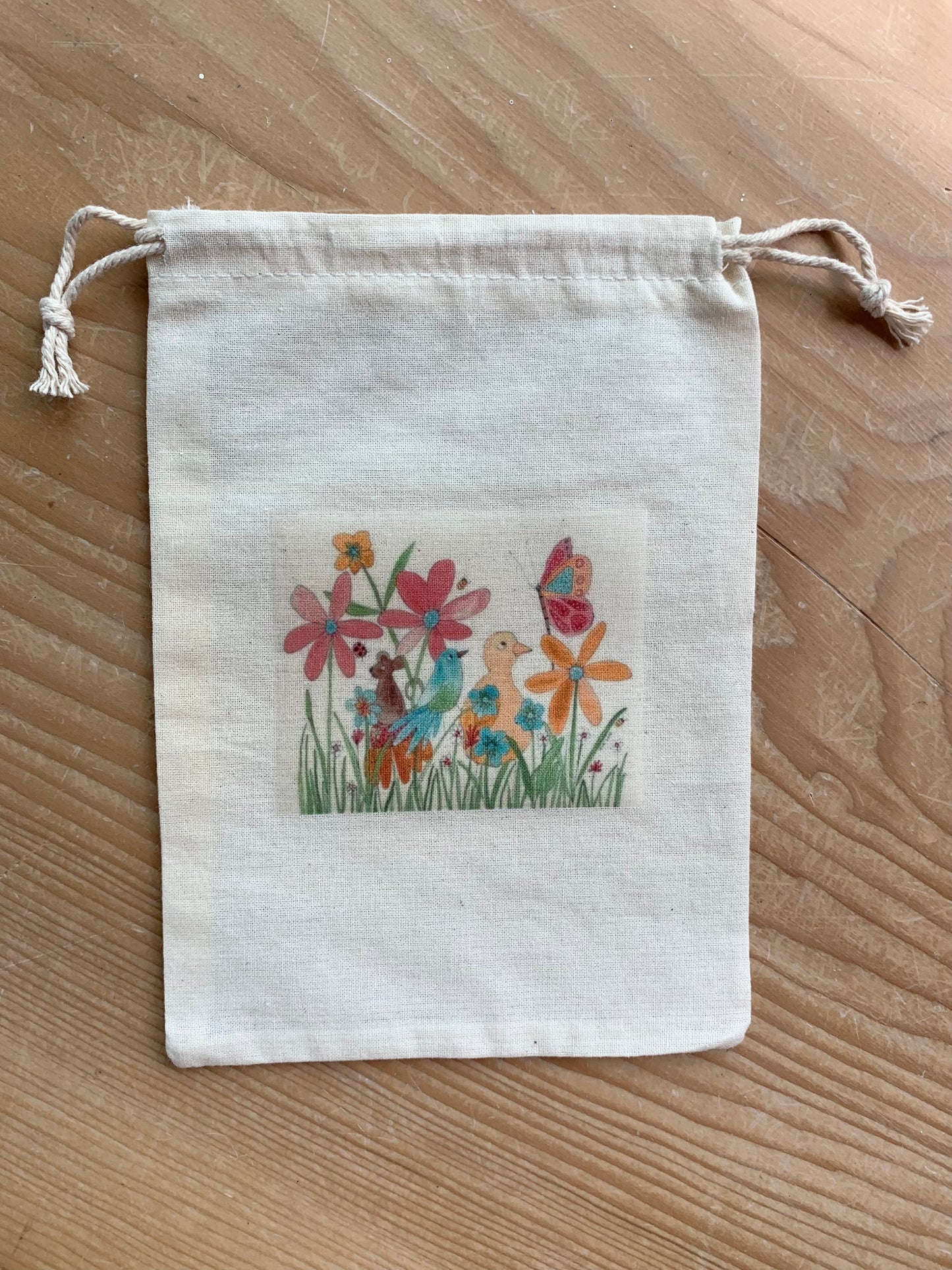 Family Time - drawstring bag