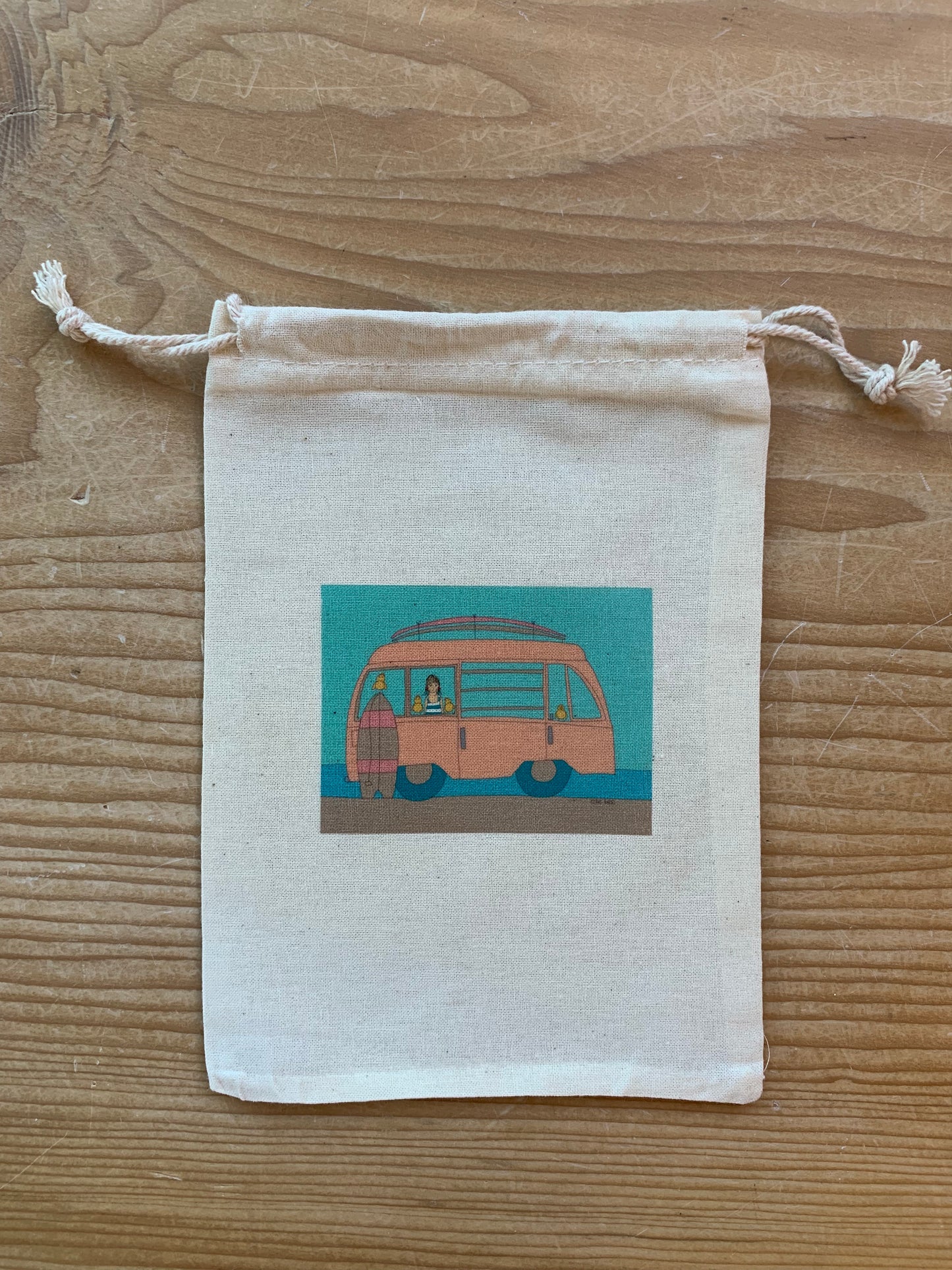 Surf Van - drawstring bag