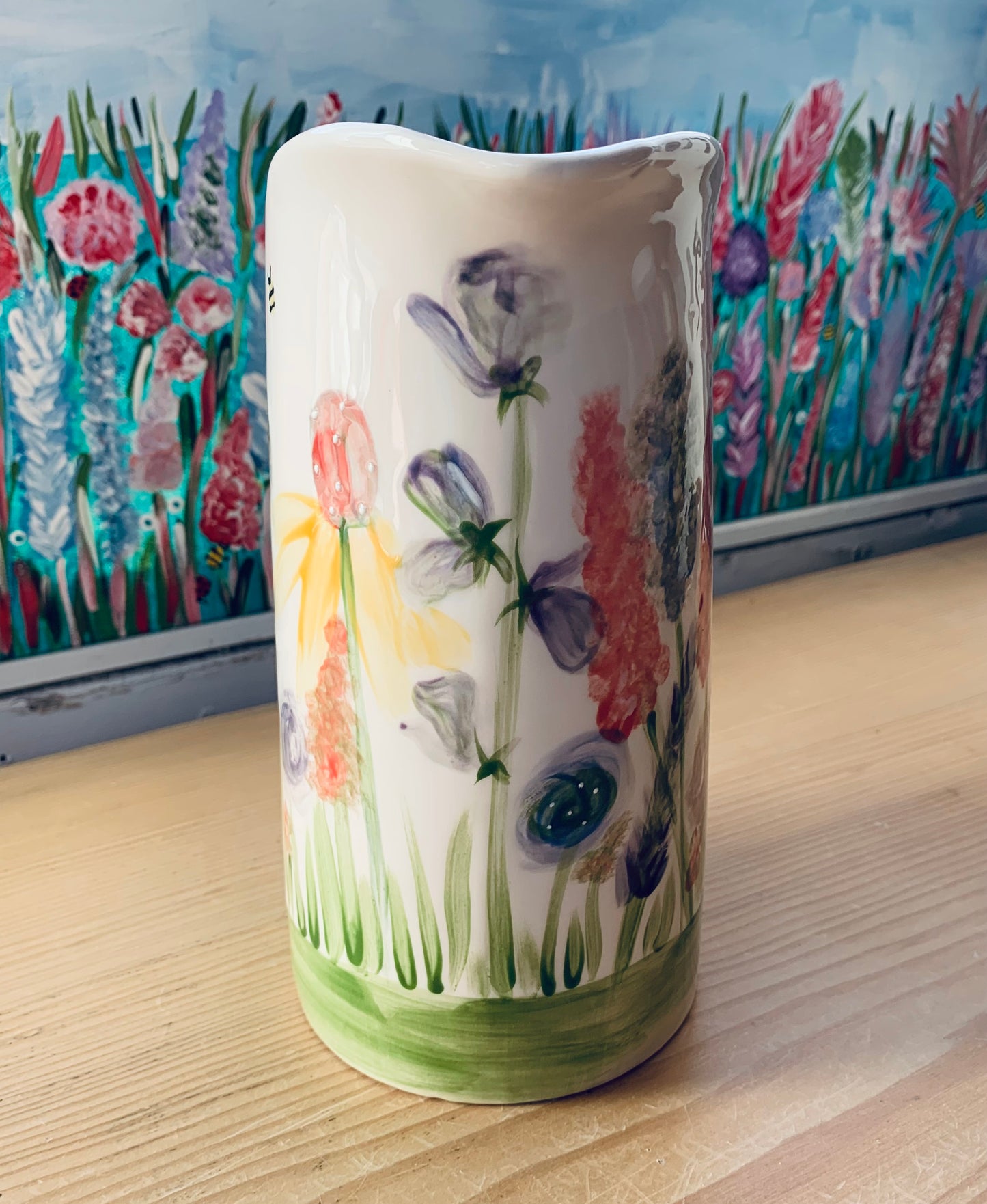 Wildflower Garden large water / juice jug