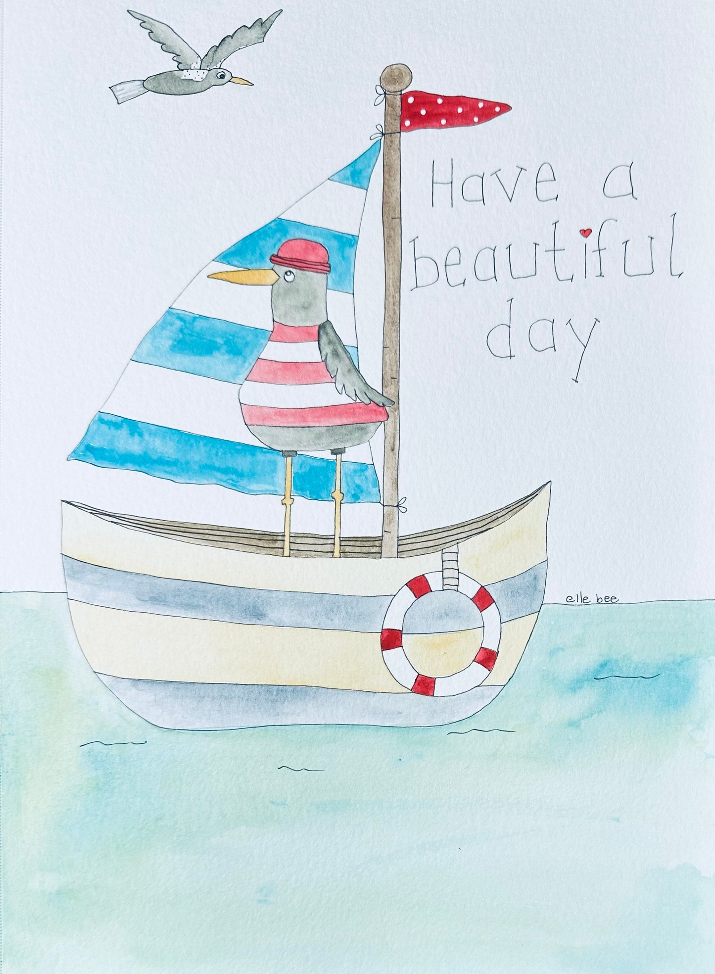 Have a beautiful day greeting card