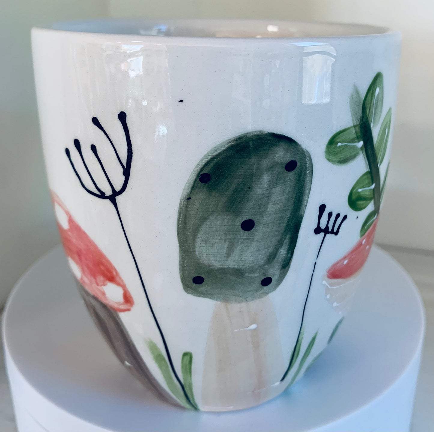 "Fall mushroom” mug