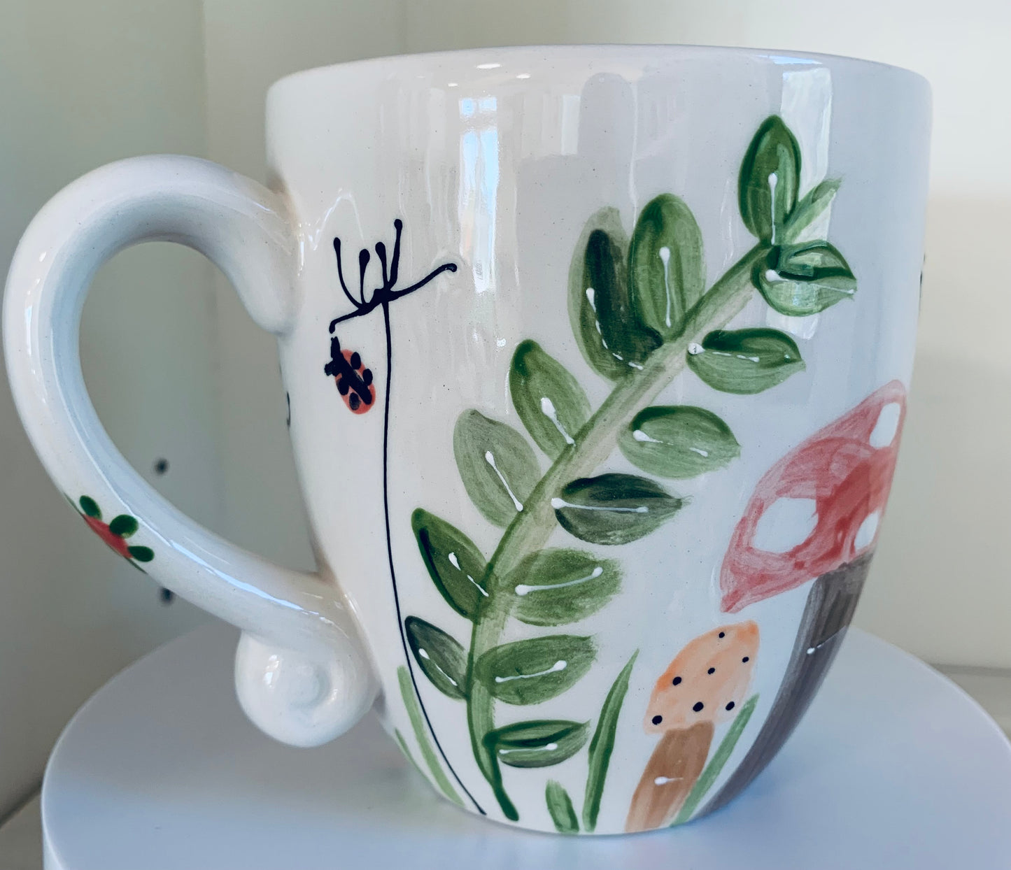 "Fall mushroom” mug