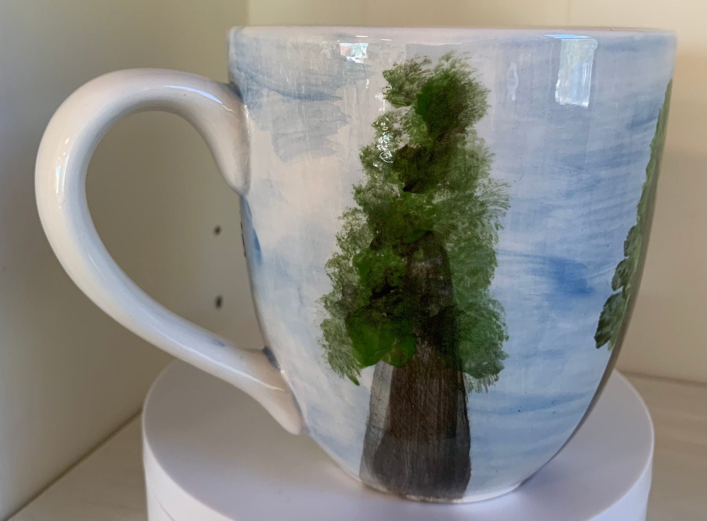 "My cabin in the woods” large coffee / tea mug