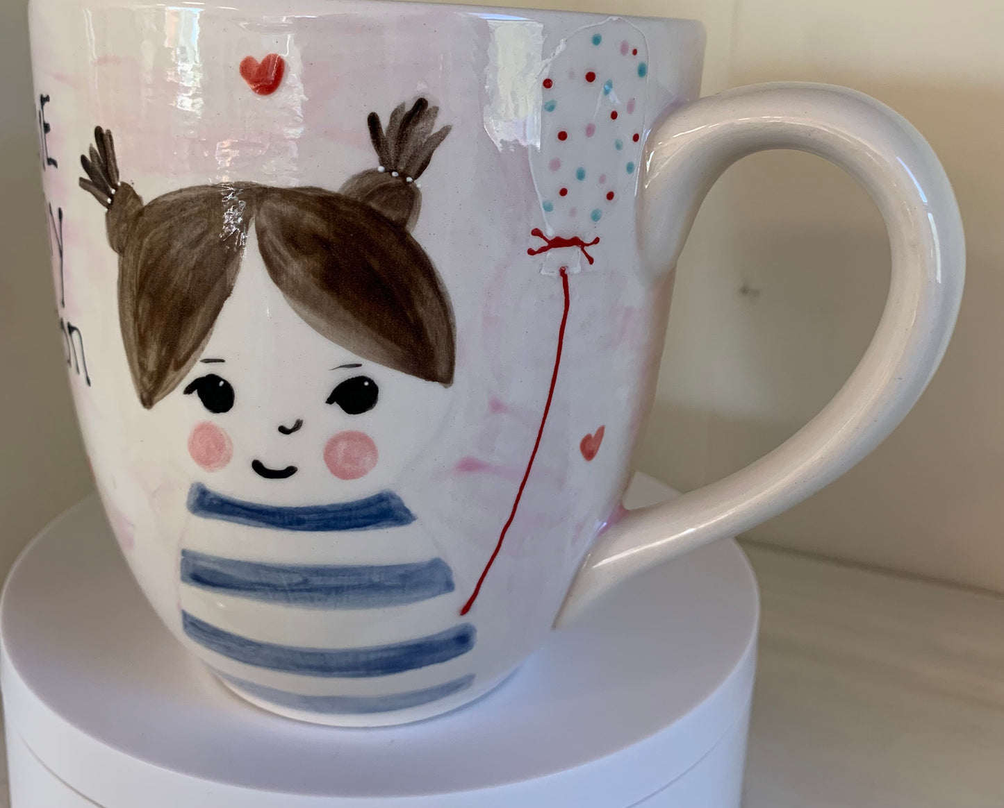 "I love my balloon” large coffee / tea mug