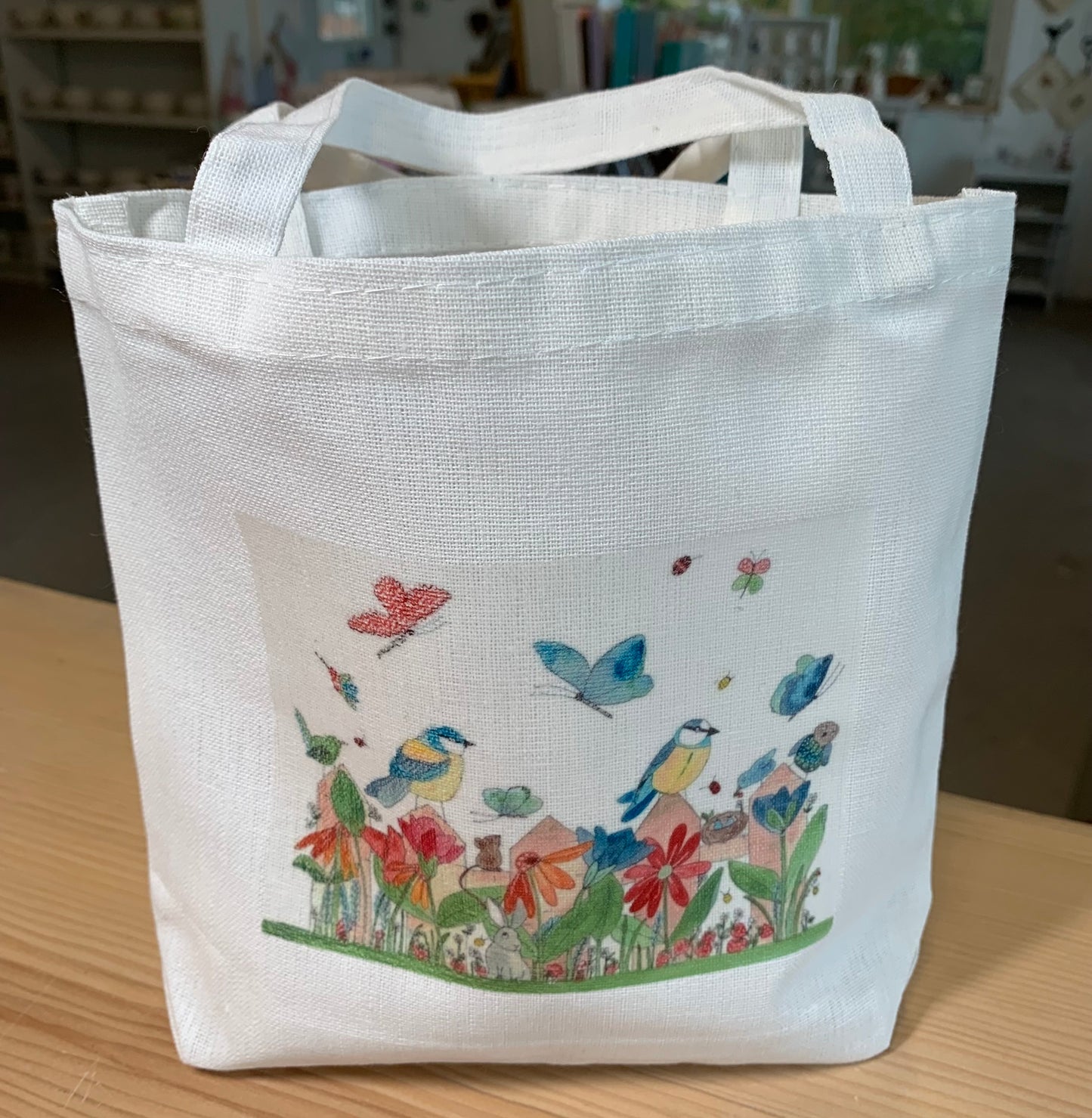 “Bird Sanctuary” Cotton Bag