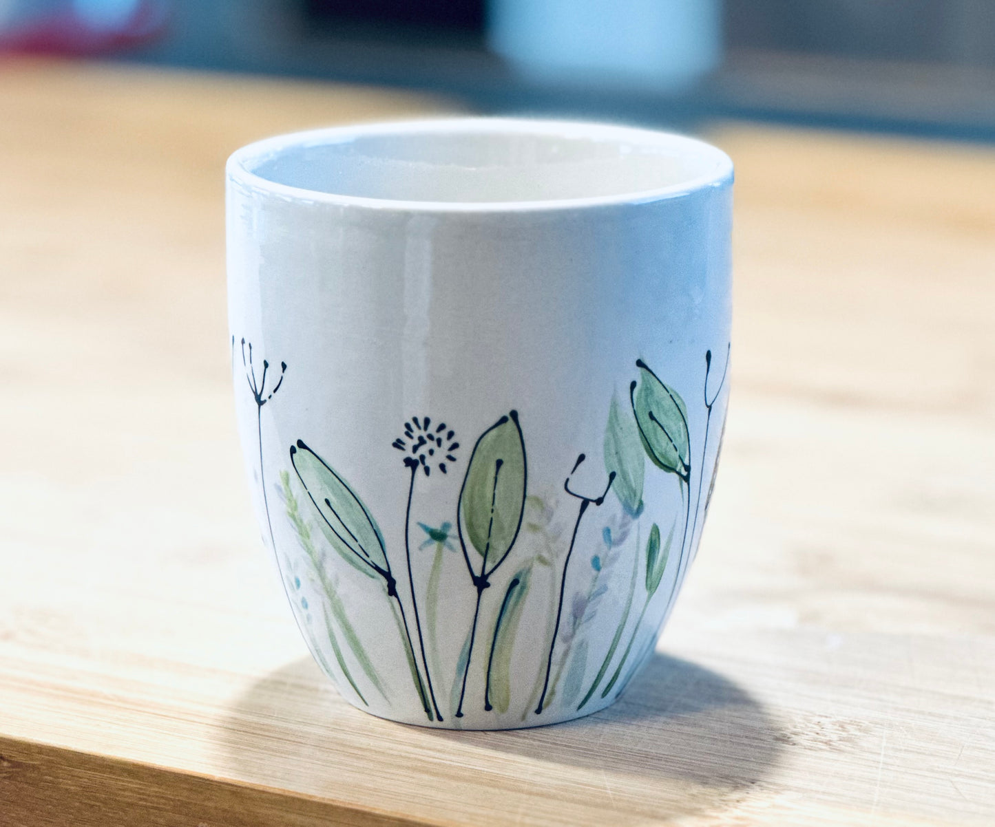 Crow & Butterfly mug