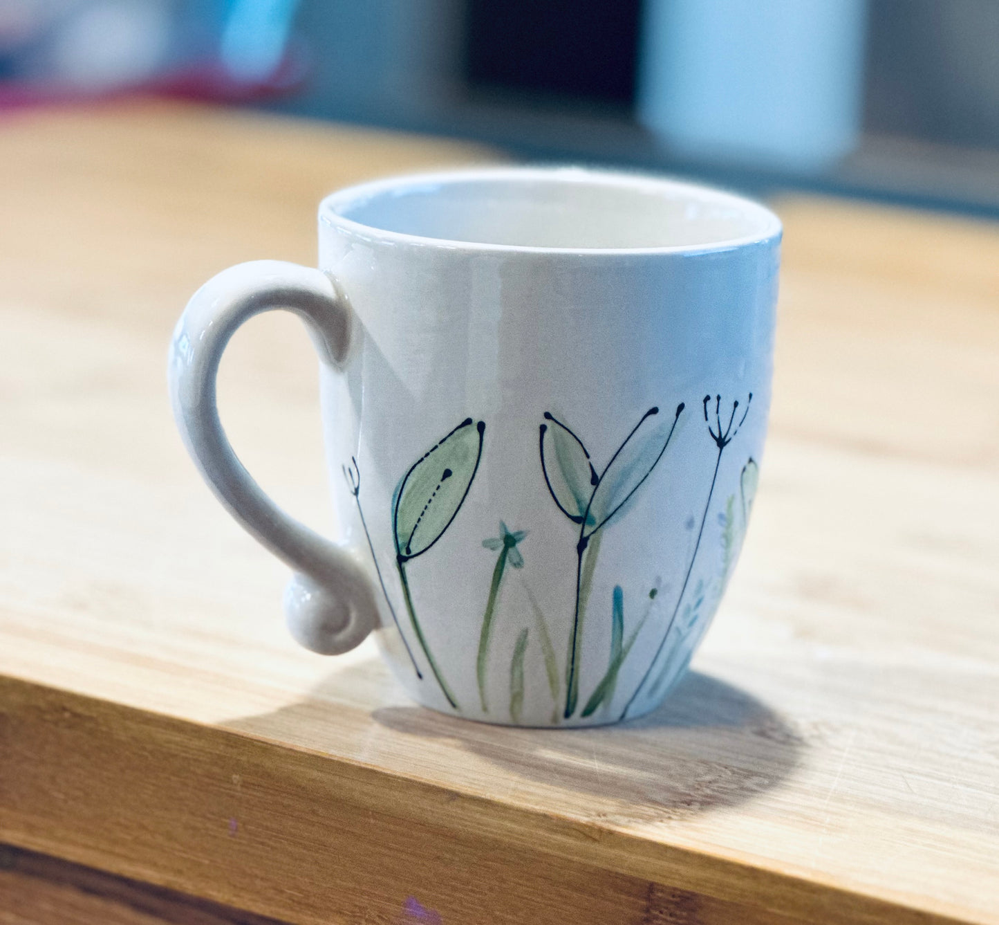 Crow & Butterfly mug