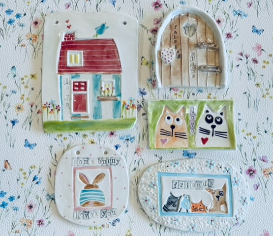 Ceramic painting class