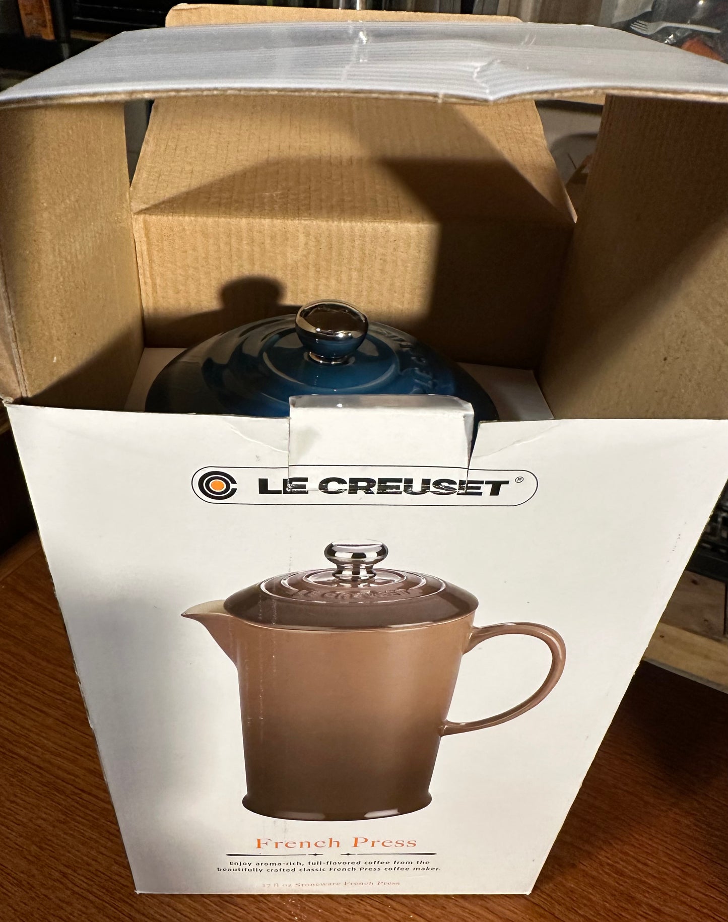 Le Creuset French Press NEW Blueberry colour