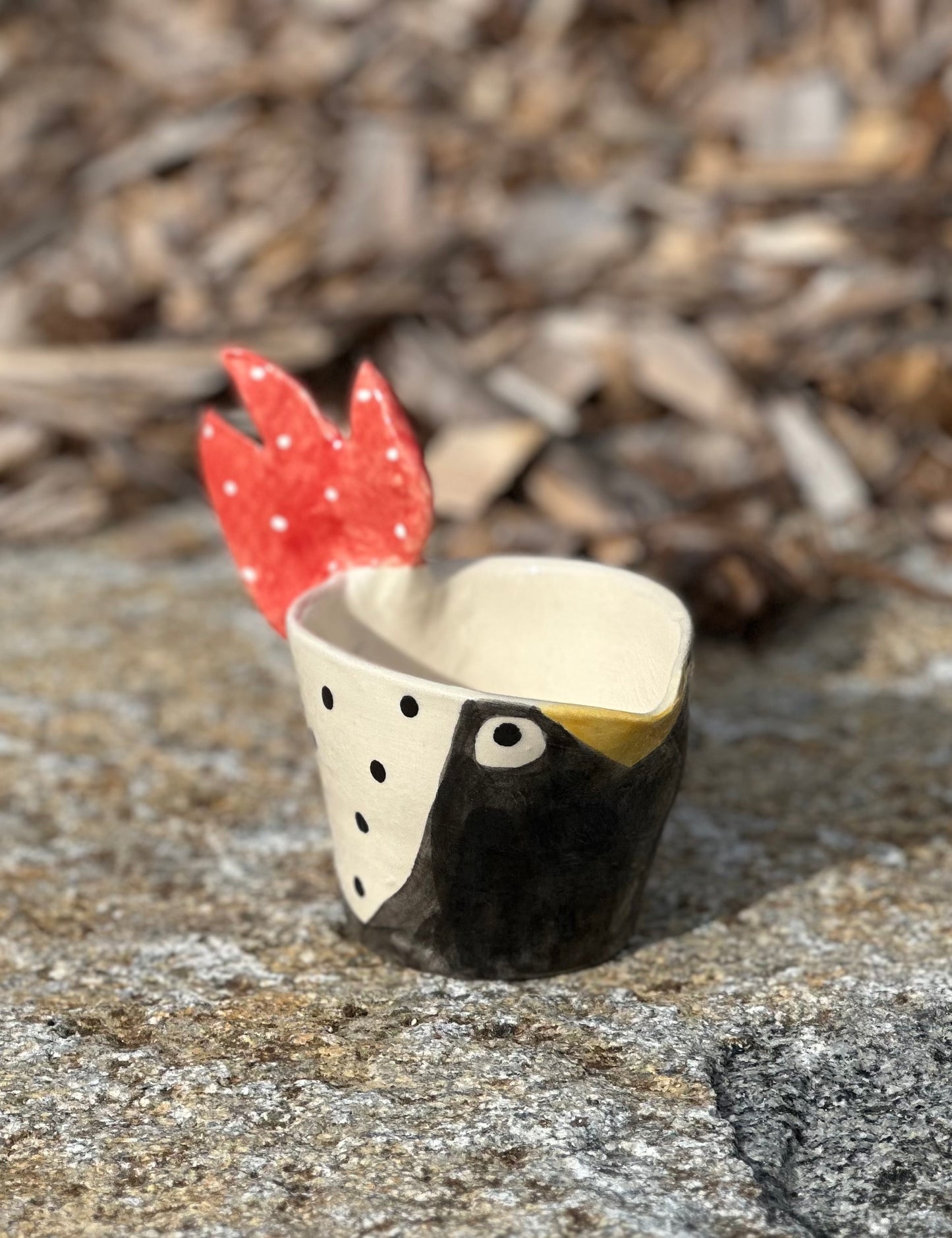 Rooster creamer