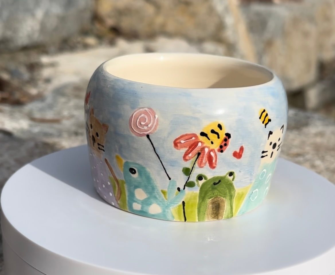 Lucy’s Animal garden planter
