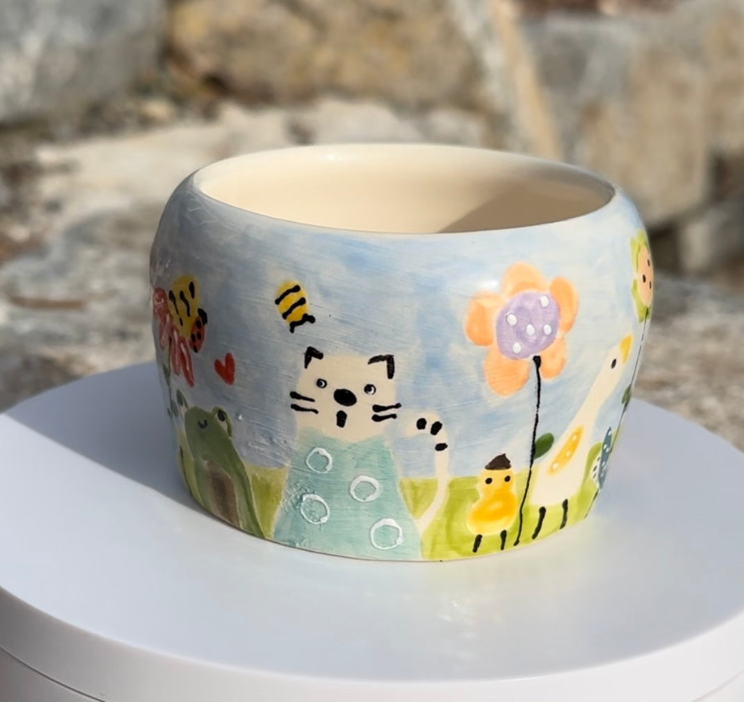 Lucy’s Animal garden planter