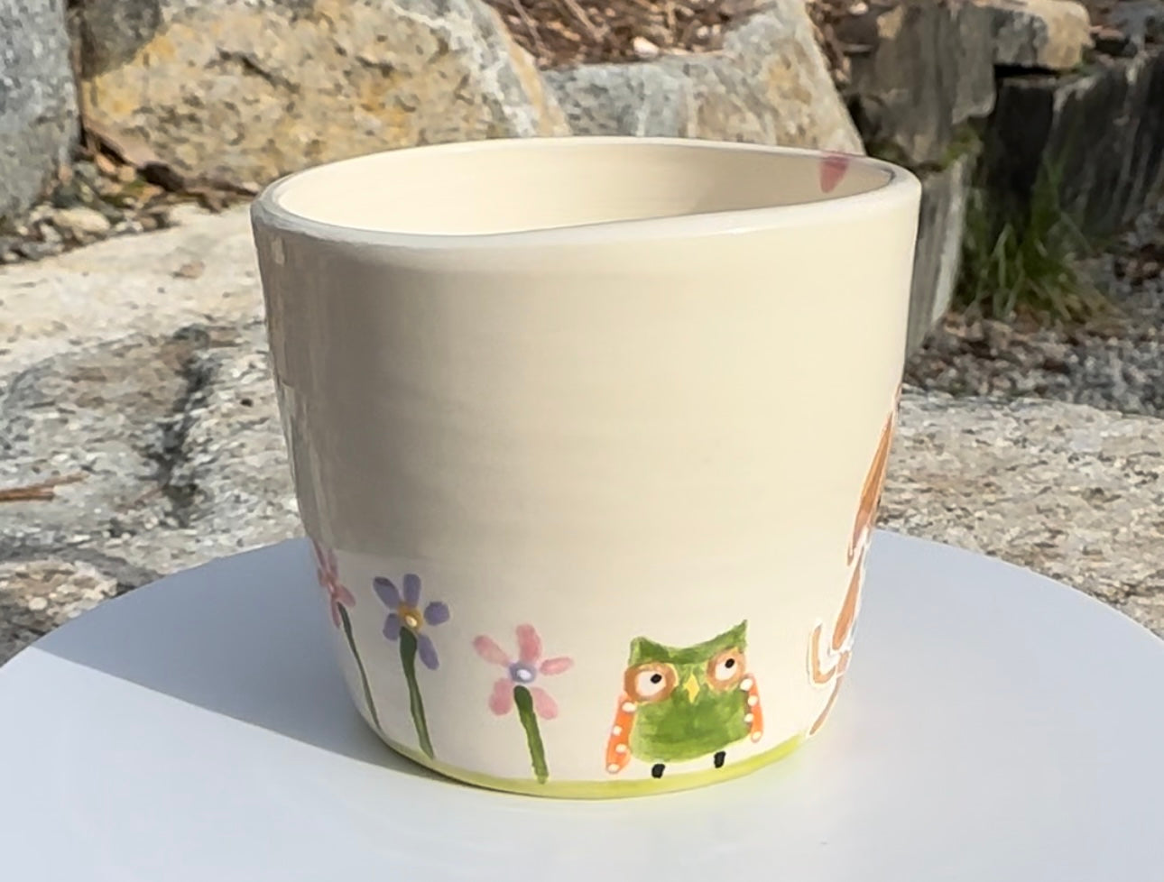 Child mug “I love Puppies” + gift bag set