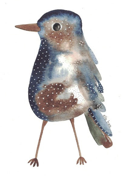 Eastern Bluebird greeting card