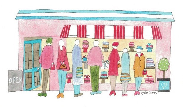 Patisserie greeting card