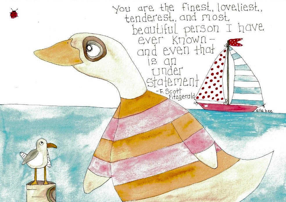 You are the loveliest... greeting card