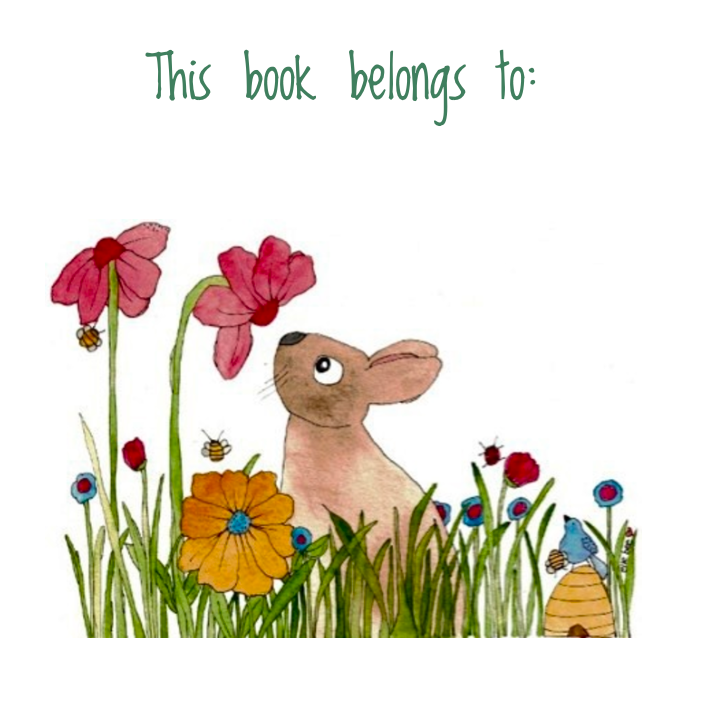 Bookplates - Set of 6 - In the Meadow