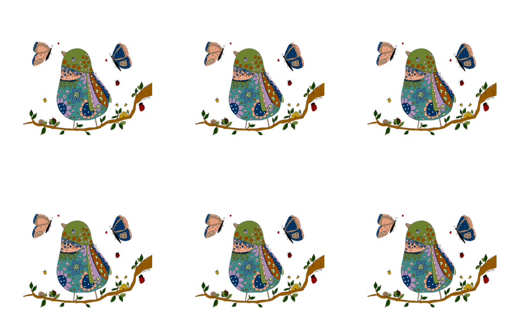 "They say its Spring!" round sticker pack of 6