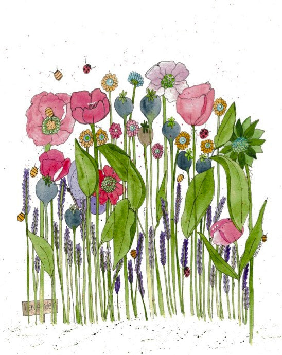 Botanical Garden - drawstring bag
