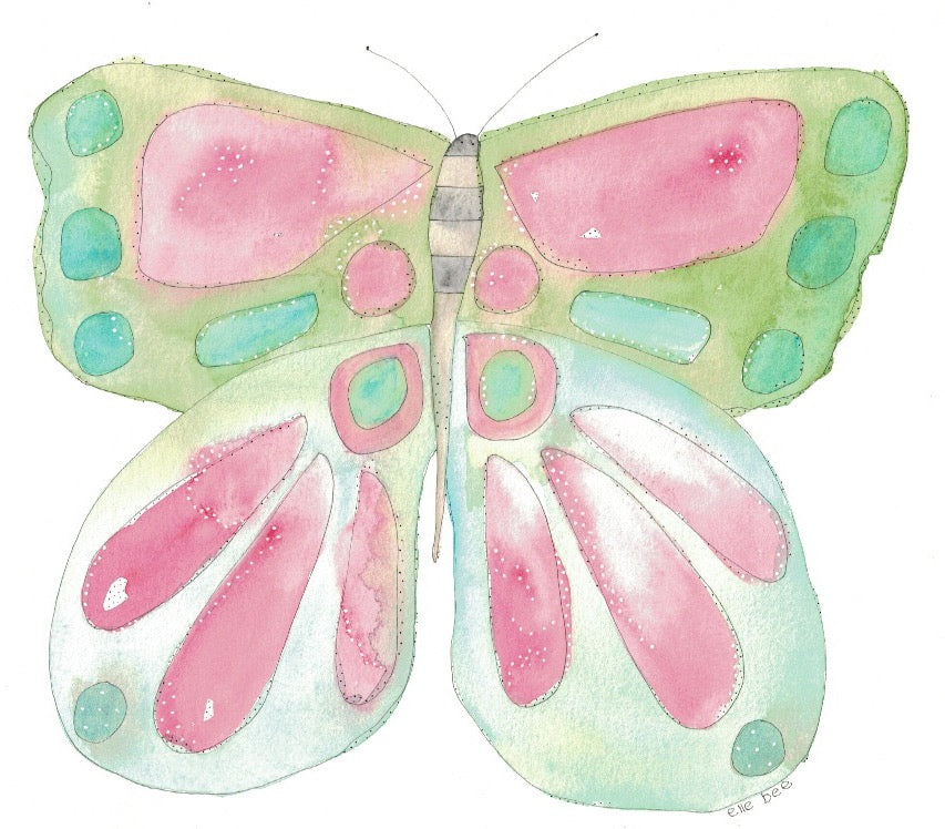 "Butterfly" greeting card