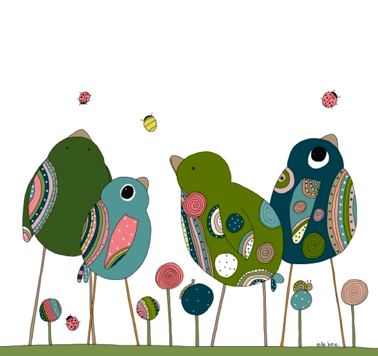 Lollipops Greeting card