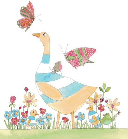 "Cornish Ducks" greeting card