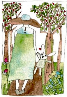 Bookplates - 3 images - Set of 6 - Girls