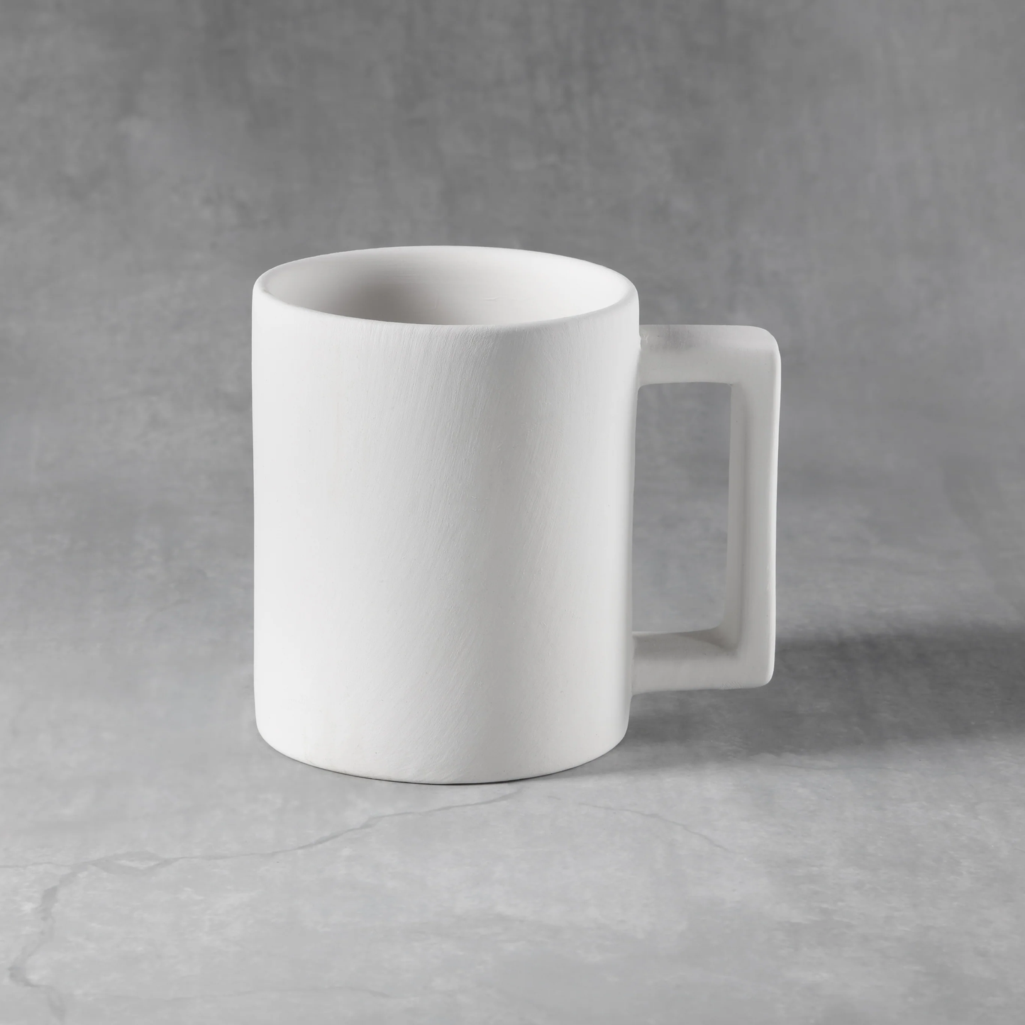 Bisque "Square handled" Mug