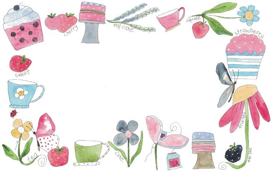 "Cupcake" place cards - set of 6