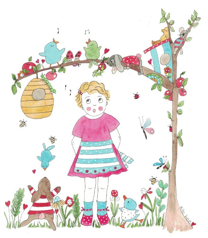 We are in perfect harmony greeting card