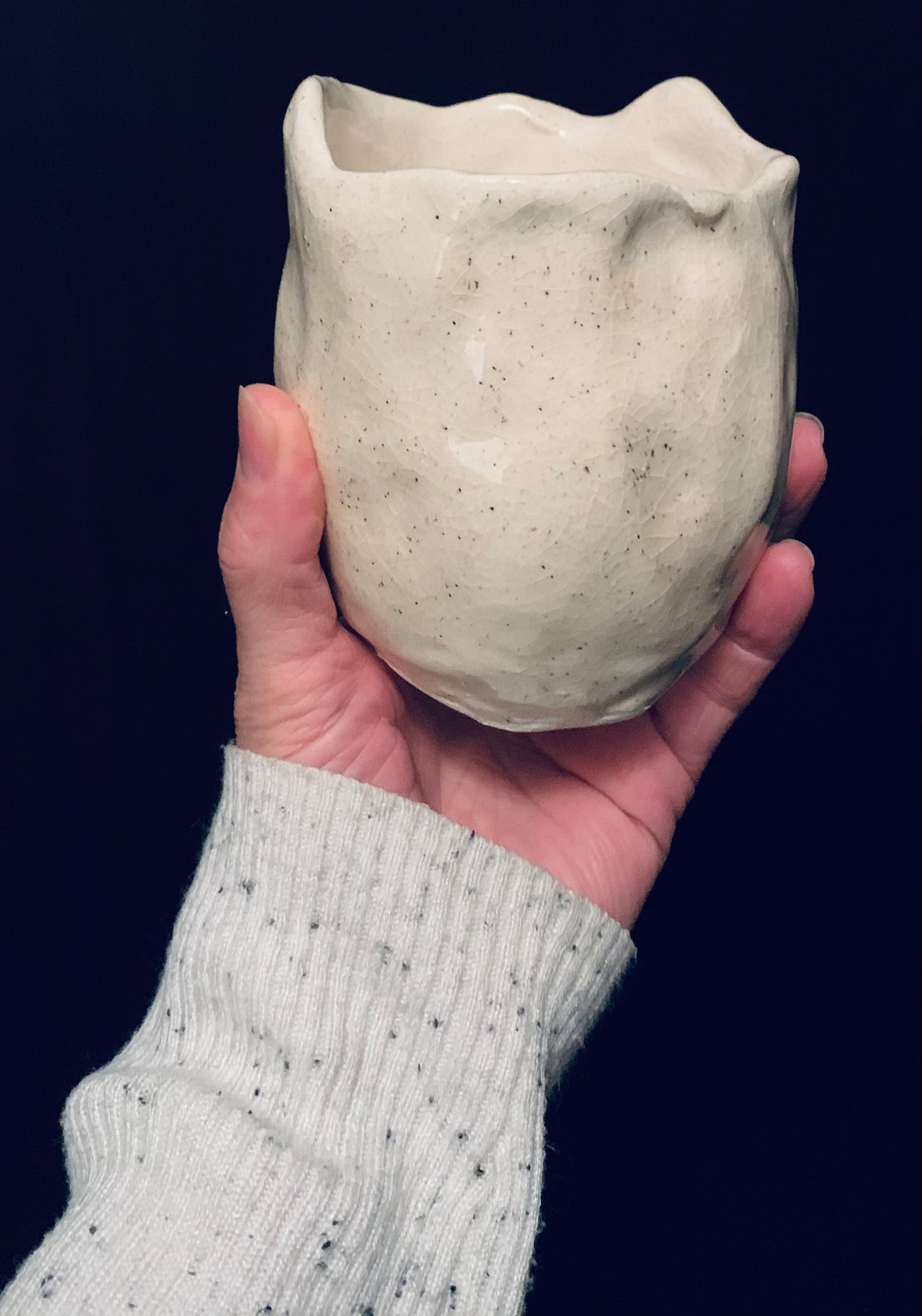Speckled Vase/Planter