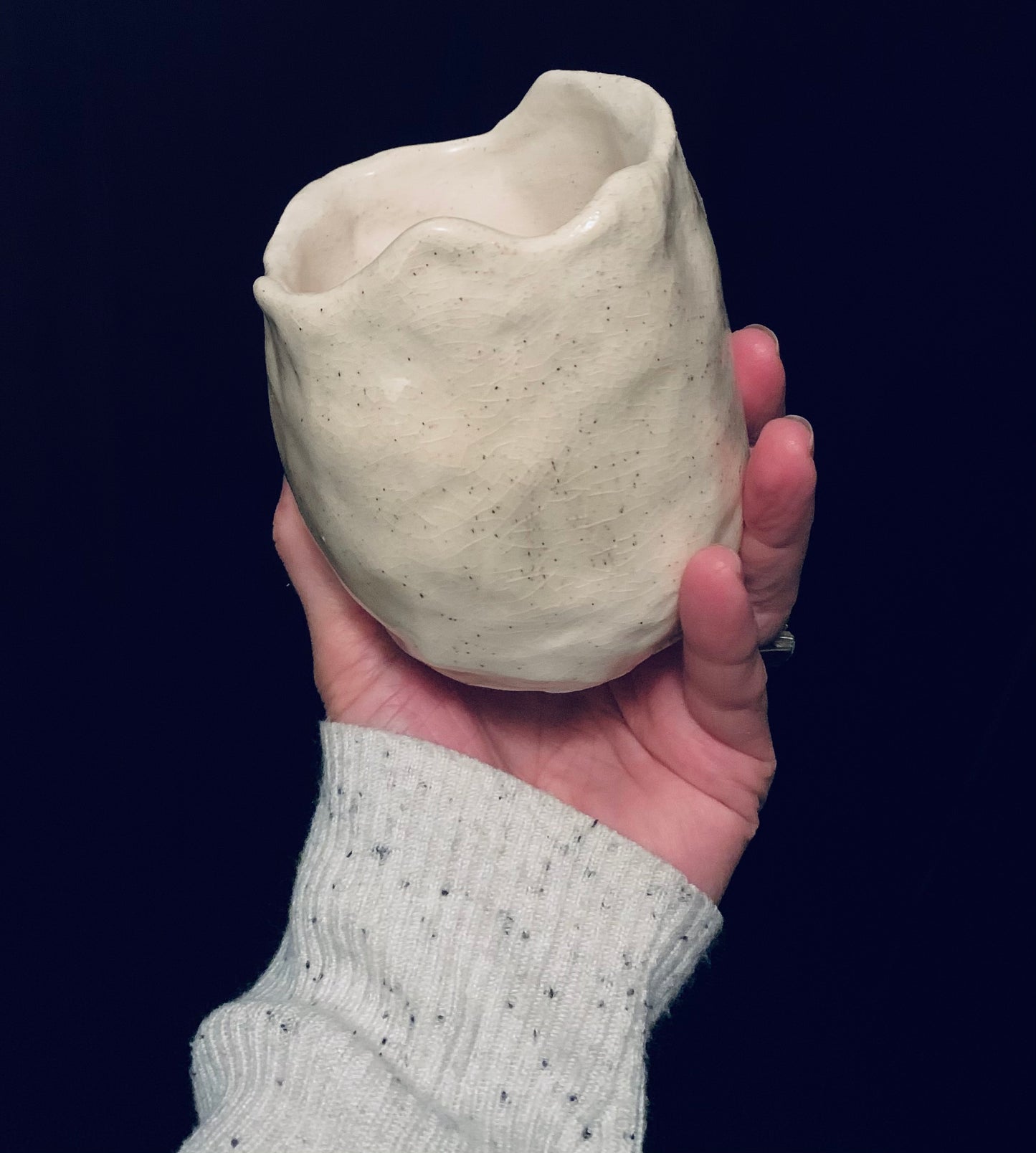 Speckled Vase/Planter