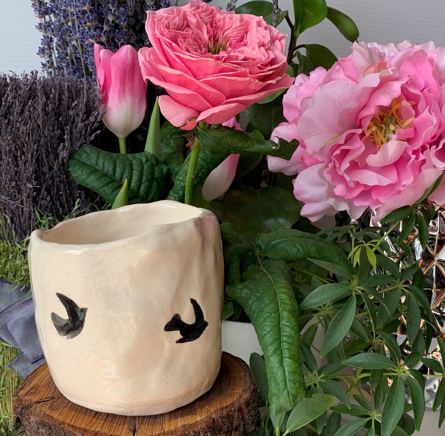 Blackbird 3.5" planter/pot