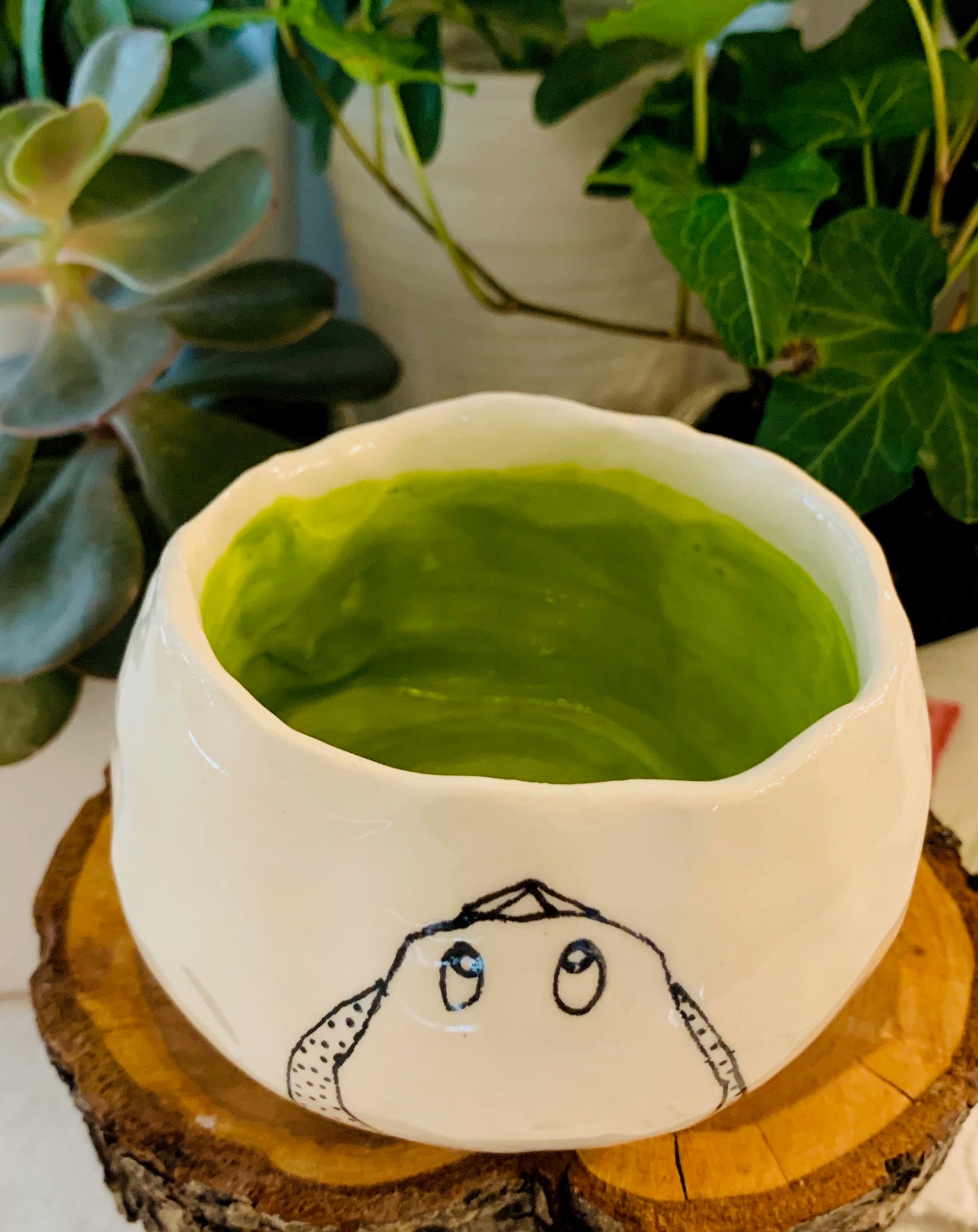 Little bird planter / pot