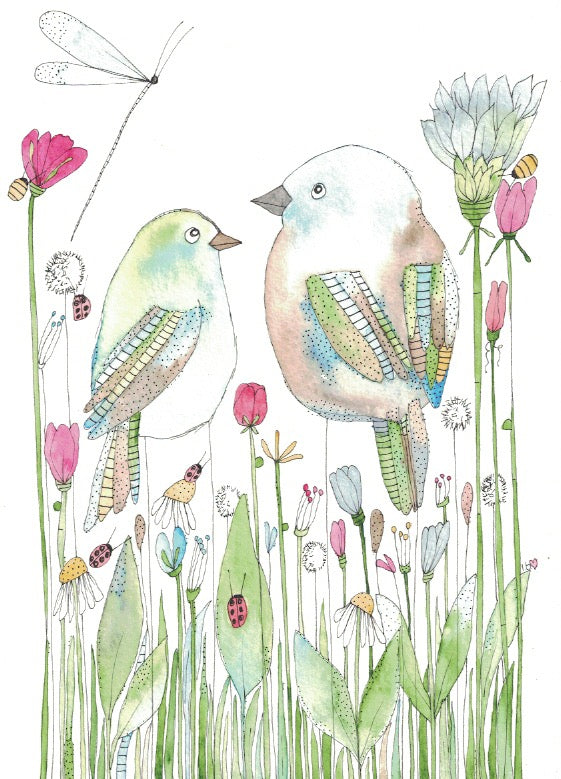 Greeting card "Best friends"