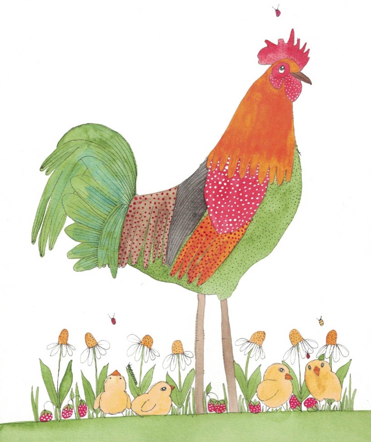 Good Morning Daddy Greeting Card