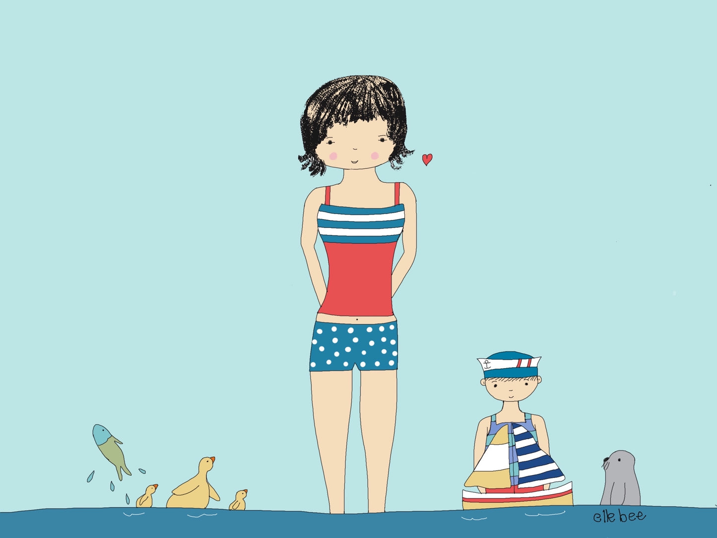 Greeting card "Wonder Mama"