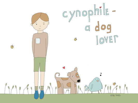 Greeting card “Dog lover”