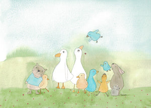 "Duck Dayz” greeting card