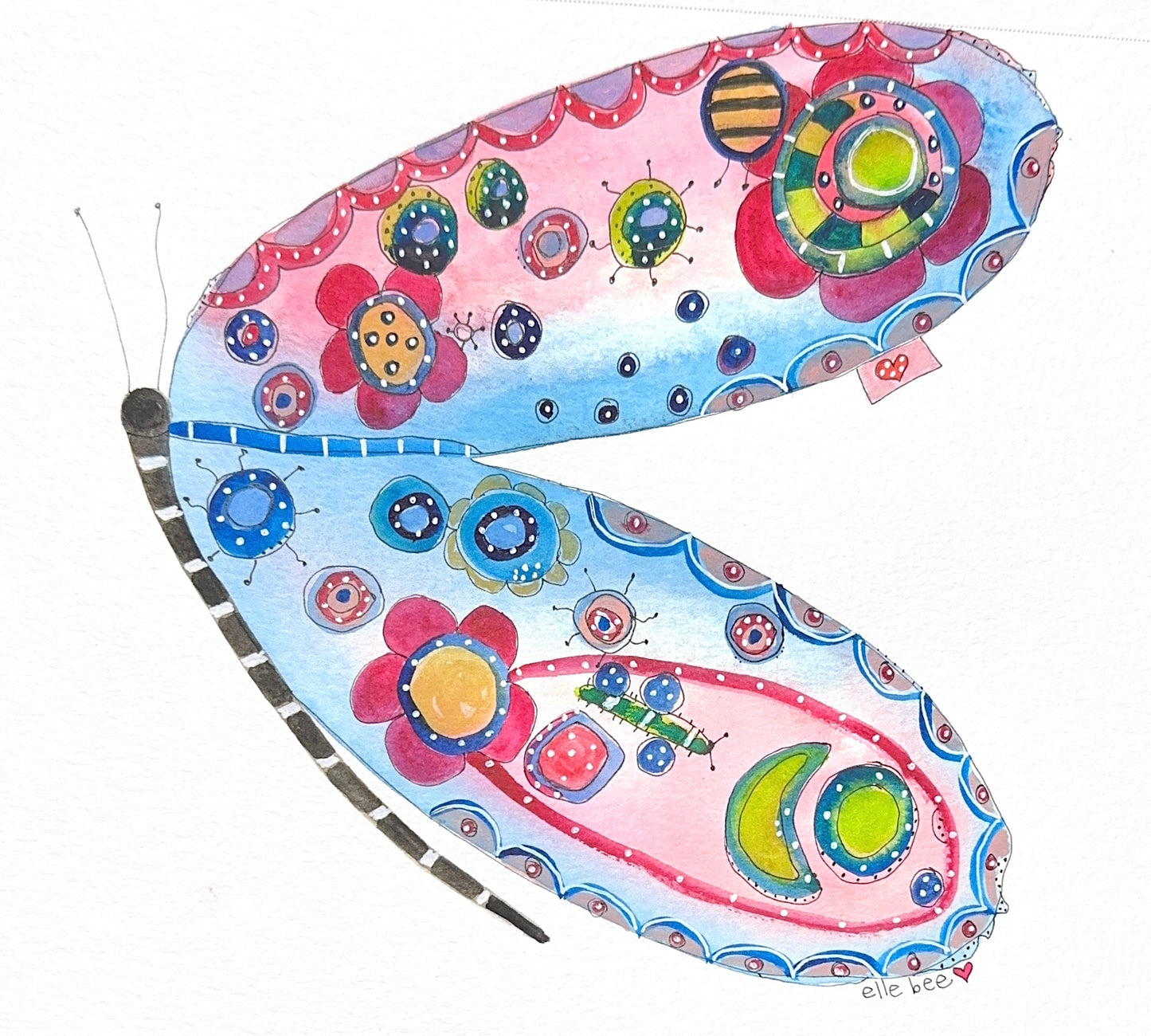 Cosmic Butterfly greeting card