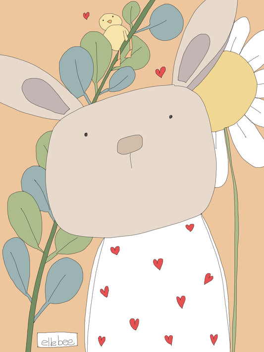 “Little Duck loves Eucalyptus” greeting card