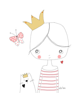 “Matching Crowns” greeting card