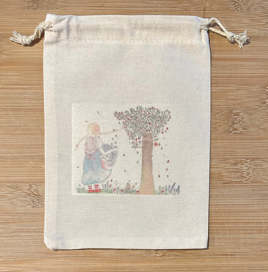 Catching Magnolias drawstring bag
