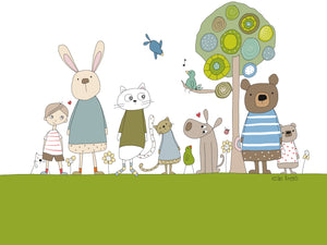 “Henry’s Forest Friends” greeting card