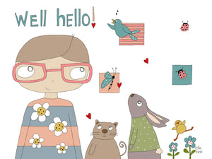 Well hello! greeting card